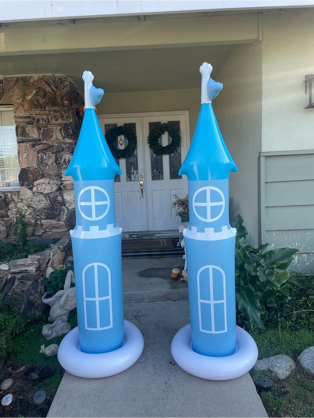 Blue Castle Inflatable Decor